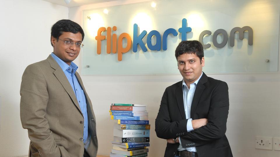 Sachin Bansal और Binny Bansal 