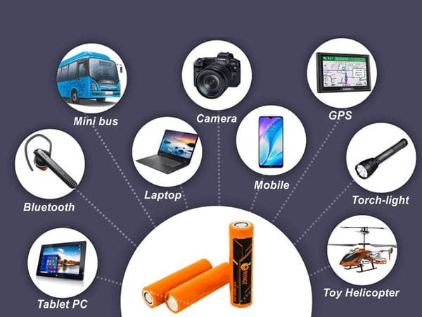 Lithium Battery का उपयोग