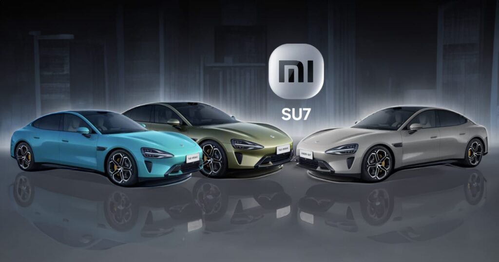 Xiaomi SU7 Max EV Car Design